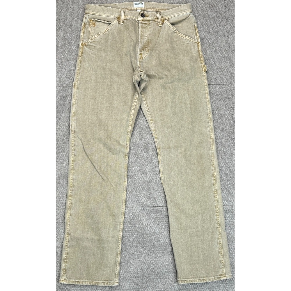 Todd Snyder Straight Fit Stretch Men's Selvedge Denim Jeans Size 31x32